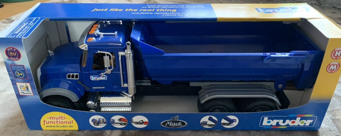 新品】ブルーダーbruder Mack ハーフパイプダンプの落札情報詳細