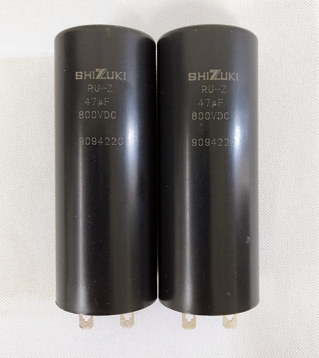 の*ぶ様 SHIZUKI RU-Z 47μF 800VDC コンデンサー 中古6 SHIZUKI RU-Z 47μF 800VDC コンデンサー 中古6個セット - メルカリ