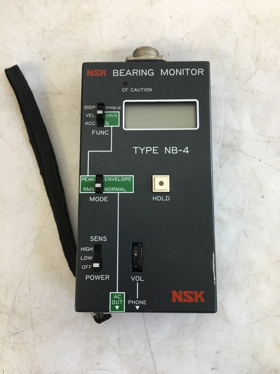 CK16912] NSK 日本精工 NB-4 BEARING MONITOR ベアリング