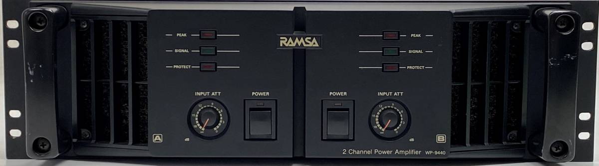 RAMSA パワーアンプ ラックマウント式 RAMSA WP-9440 2チャンネルパワーアンプ | courage office