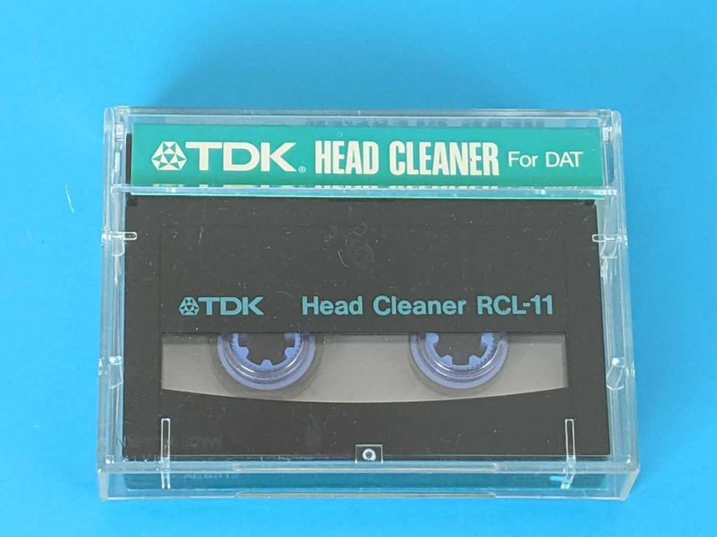 【TDK】DATヘッドクリーナー★送料込★RCL11（乾式）／Head Cleaner For DAT／ワンオーナー使用品_DATテープ