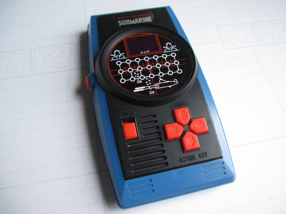 当時物】BANDAI/バンダイ サブマリン 潜水艦 ゲームウォッチ