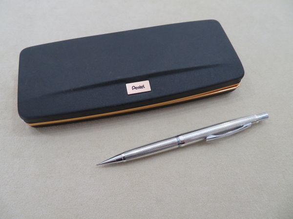 pentel scepter 廃盤シャープペンシル 銀張り ぺんてる セプター 廃番