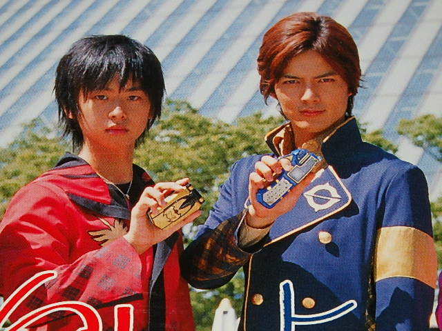 【真作】F10 松本忍【青嶺の朝】 gallery購入品 表サイン有 共シール有 PG-0273]魔法戦隊マジレンジャー 直筆サイン入りポスター 橋本淳/松本