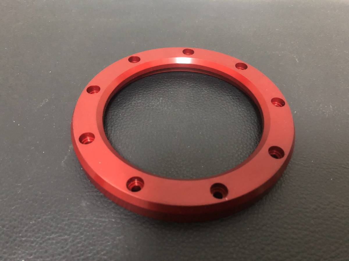 新品】♪♪RZ250 RZ250R スケルトンクラッチカバー 作成用セット 赤