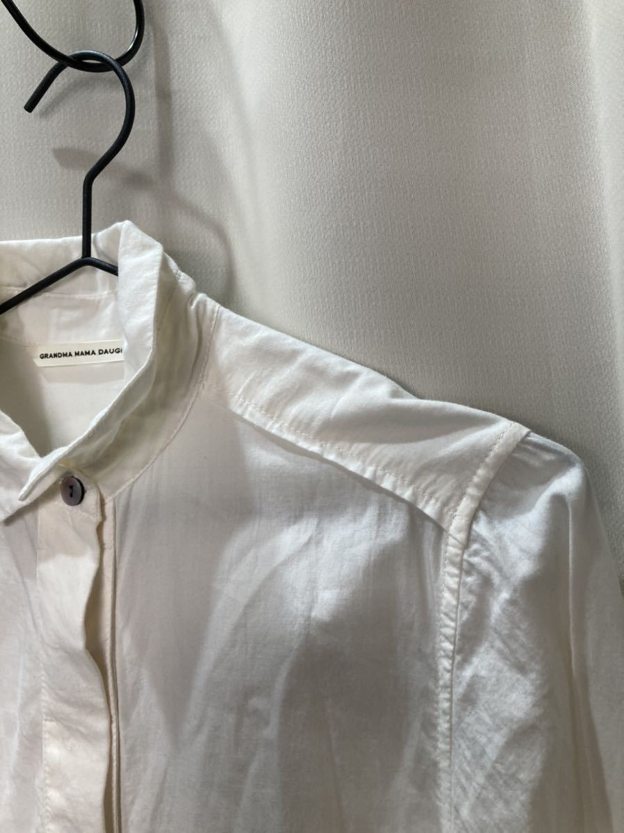 送料198円 Grandma Mama Daughter ウール 切り返し シャツ ワンピース 0 グランマママドーター Kato カトー a トリプルエー ワンピ の落札情報詳細 ヤフオク落札価格情報 オークフリー スマートフォン版