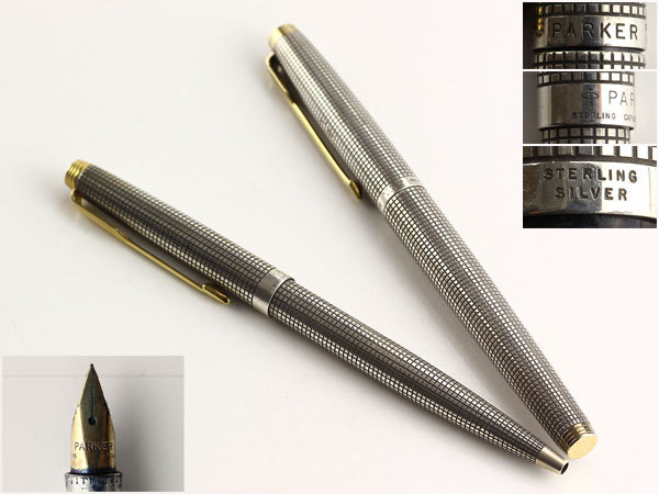 Parker パーカー 14k刻印金ペン先 Sterling刻印 銀製 万年筆 ボールペン 重さ45 5g L0702 の落札情報詳細 ヤフオク落札価格情報 オークフリー スマートフォン版 Parker パーカー 14k刻印金ペン先 Sterling刻印 銀製 万年筆 ボールペン 重さ45 5g L0702 の落札情報詳細 ヤフオク落札価格情報 オークフリー スマートフォン版