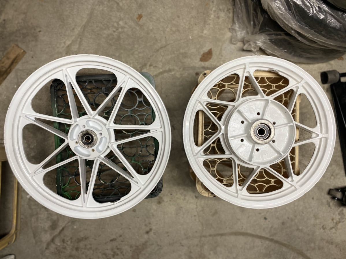 ブ*ン様 kz1000a2外し 4穴 純正スポークホイール （検 当時物 z2 kz1000a2外し 4穴 純正スポークホイール （検 当時物 z2 z1