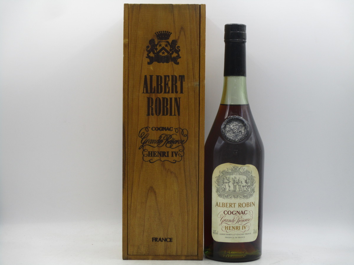 希少・未開栓】アルベールロビン コニャック 購入 アンリ4世 グランド