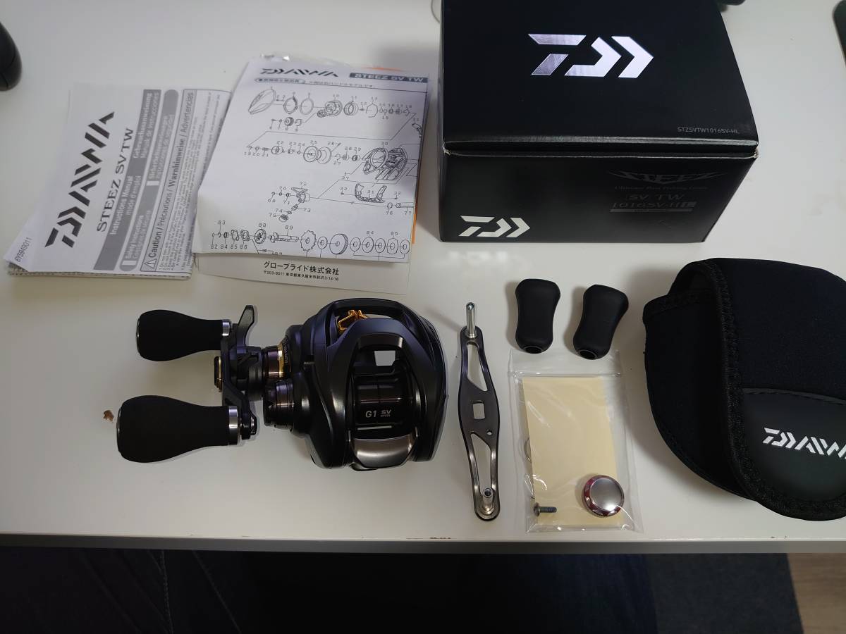カスタム ダイワ スティーズsv Tw 1016sv Hl Daiwa Steez Sv Tw 6 3 の落札情報詳細 ヤフオク落札価格情報 オークフリー スマートフォン版