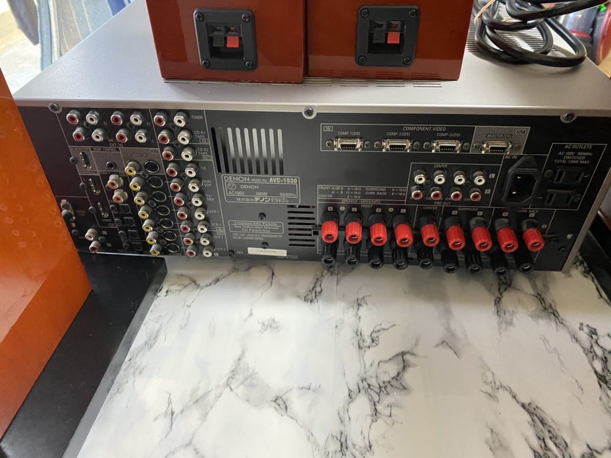 DENON AVC-1930 美品　動作確認済み AVC-1930 動作確認済み DENON 通り抜け