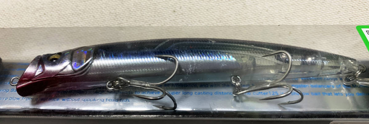 新品 メガバス カッター 125 未開封品 2個セット Megabass Cutter 125 スローフローティング シーバス ソルト ルアー ミノー おすすめ の落札情報詳細 ヤフオク落札価格情報 オークフリー スマートフォン版