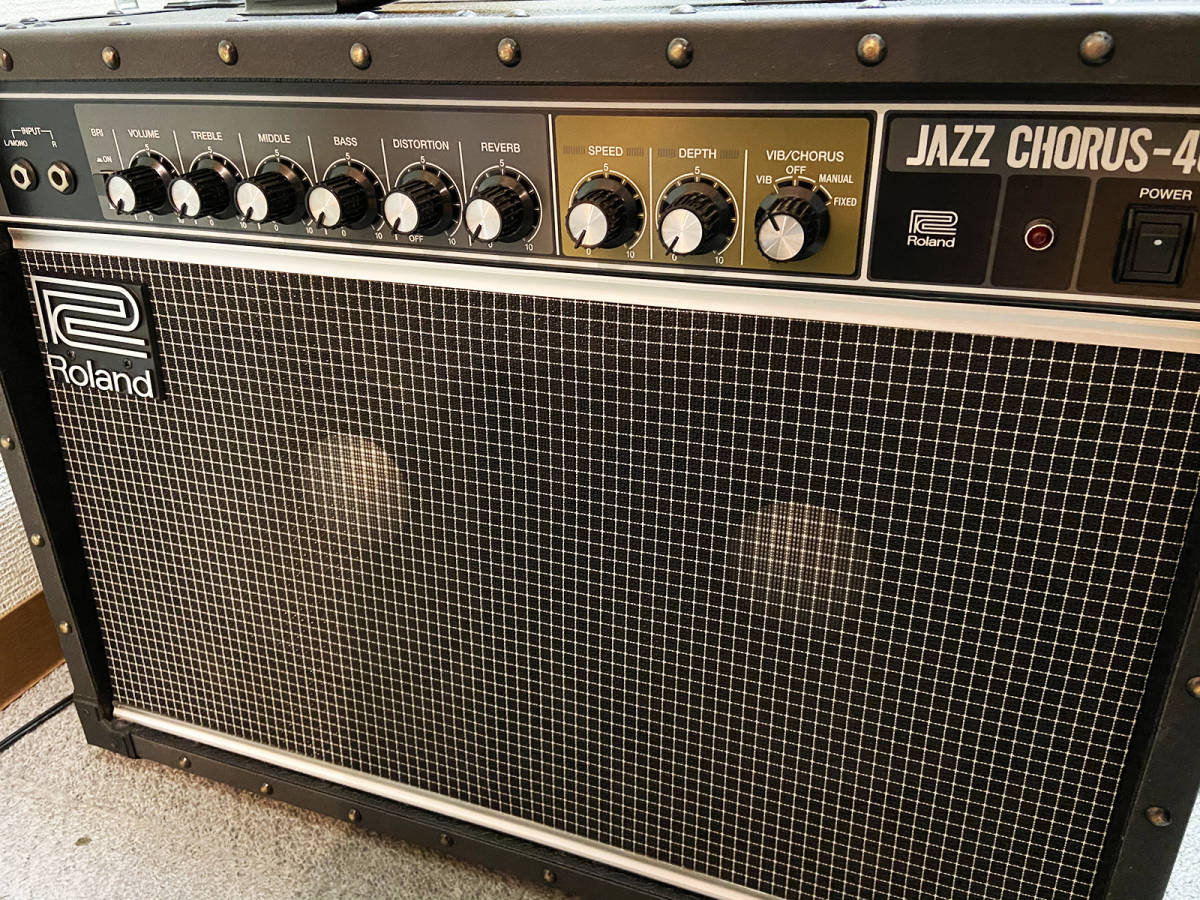 美品 Roland JC40 Jazz Chorus ジャズコーラス ローランド ギターアンプ コンボアンプ の落札情報詳細 ヤフオク落札