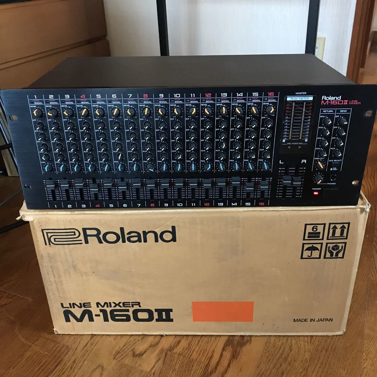 Roland M160II ミキサー M160 LINE MIXERの落札情報詳細 - Yahoo