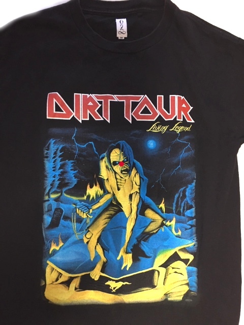 KOHH DIRT TOUR LIVING LEGEND T SHIRTS M SIZE BLACK 数量限定 dirt