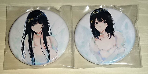 FLOWERS Innocent Grey 缶バッジ FLOWERS Innocent Grey 画展 缶バッジ 立花 瑞希 千佳 - メルカリ