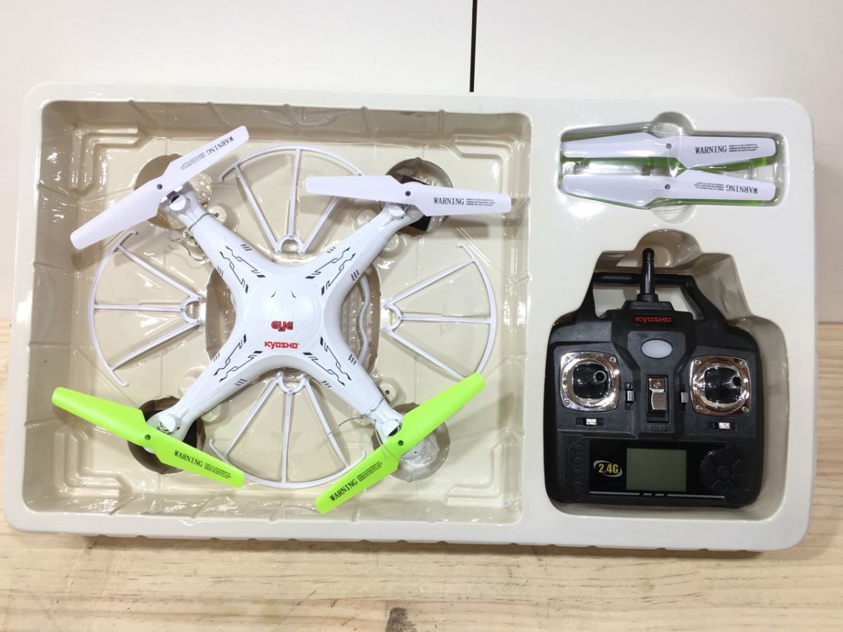 新品 クアトロックス eye(アイ) 2.4GHz 京商 おまけ付き！
