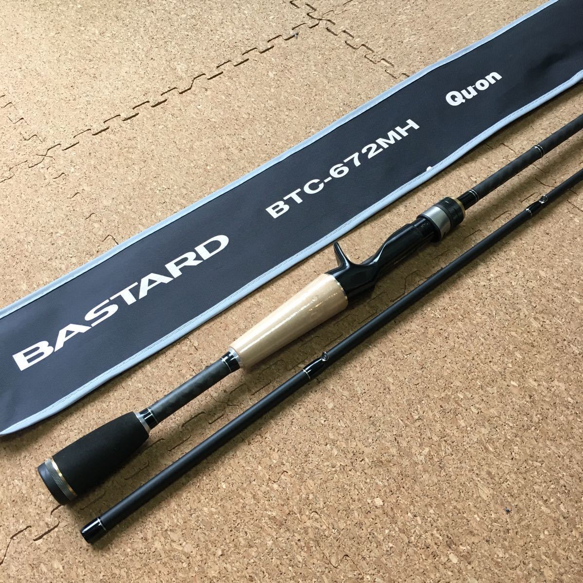 Jackson ジャクソン クオン バスタード BTC-672MH 未使用品 ブラックバス ベイトロッド 2ピース Quon  BASTARDの落札情報詳細 - Yahoo!オークション落札価格検索 オークフリー