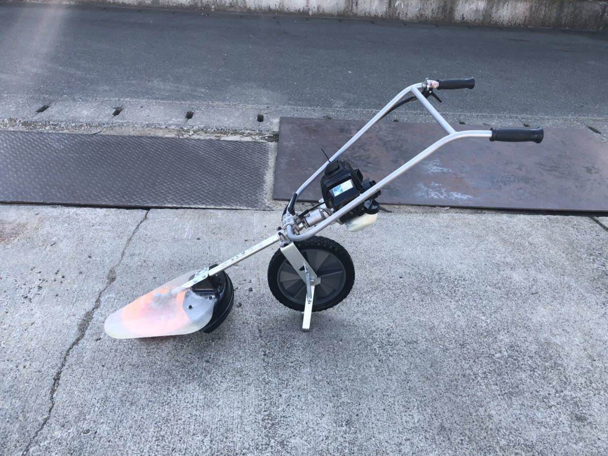 手押し式草刈機 プラッター バロモア K-2330小林kobayashi 動作確認