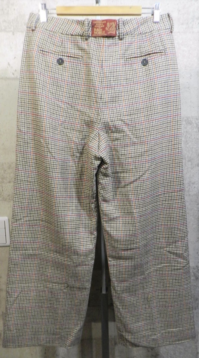 15AW Maison Margiela マルジェラ ワイドスラックス 千鳥柄 美品 レディース 14-15AW イタリア製 Maison Martin Margiela ROBERT