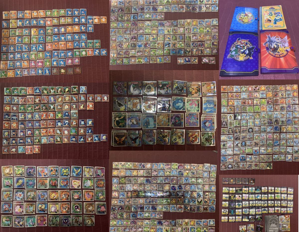 917枚セット!】ポケモン 最強シール烈伝 ホルダー ARシール烈伝 アマダ  