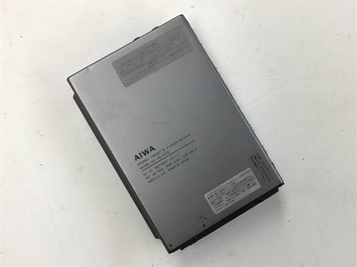AIWA カセットプレーヤー HS-PX10 ジャンク品 Yahoo!オークション -「aiwa hs px10」(ポータブルプレーヤー