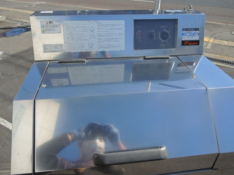 中古鉄板清浄機(ロストルクリーナー)