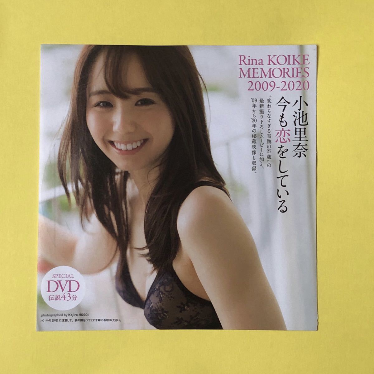 新品 プレイボーイ付録dvd 小池里奈 今も恋をしている メモリーズ 09 21 送料1円 の落札情報詳細 ヤフオク落札価格情報 オークフリー スマートフォン版