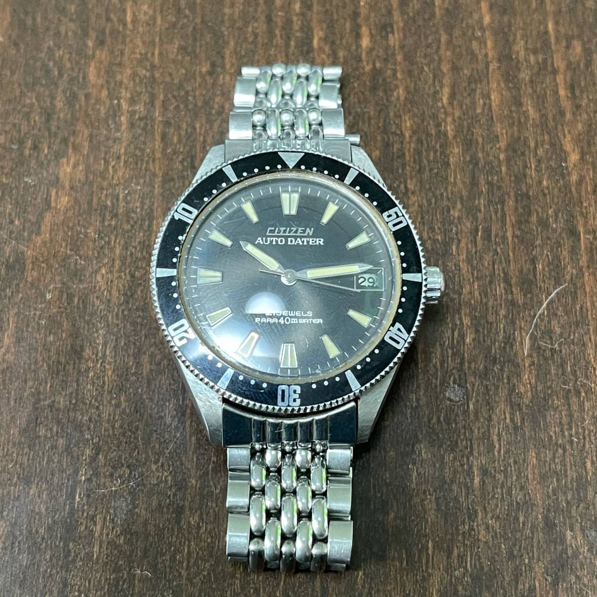 【超希少】CITIZEN Auto Dater 3001-DM 21石 超希少】CITIZEN Auto Dater 3001-DM 21石