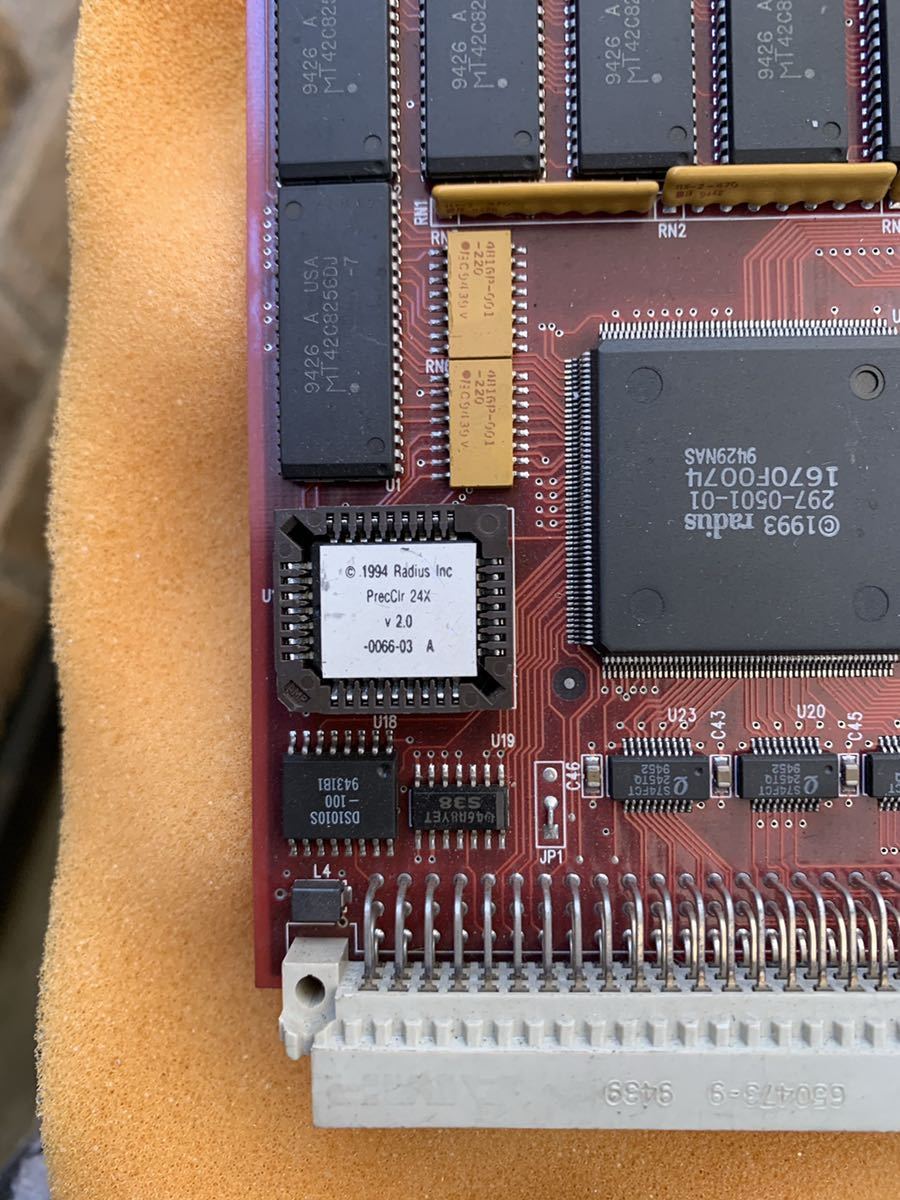 Radius PrecisionColor Pro 24X NuBus VideoCard ビデオカード