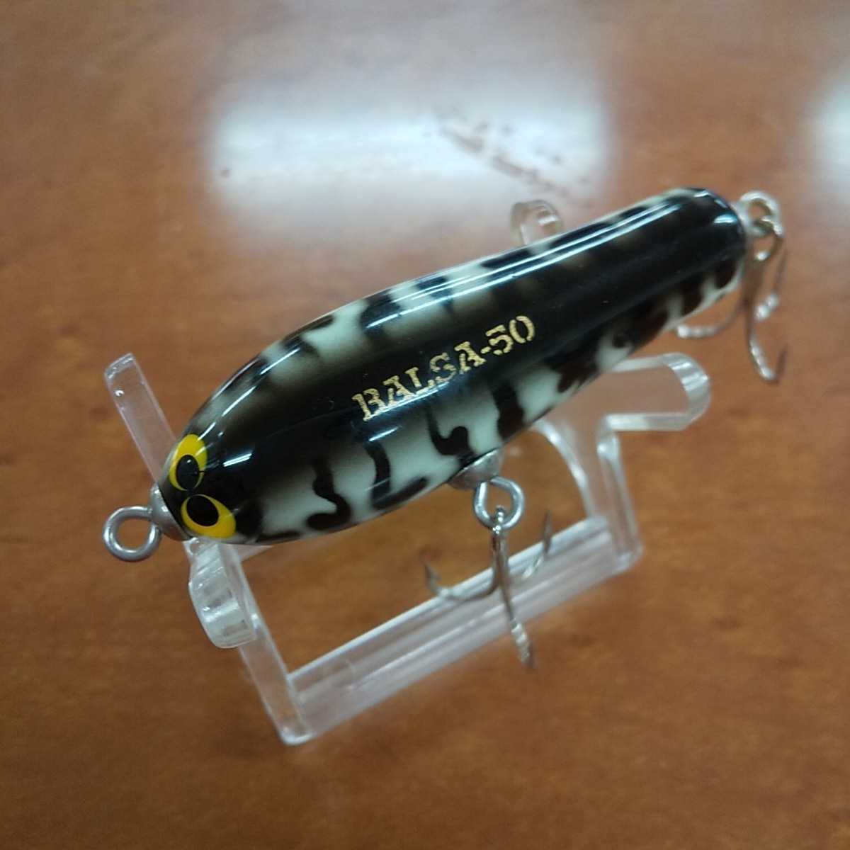 一点物ザウルスバルサ50ビッグラッシュそっくりグリップアブ道楽ヘドン