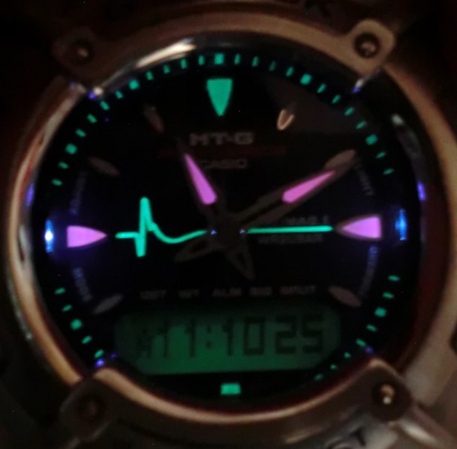 カシオ Gショック ネオンイルミネーター （お宝 カシオ Gショック MTG  