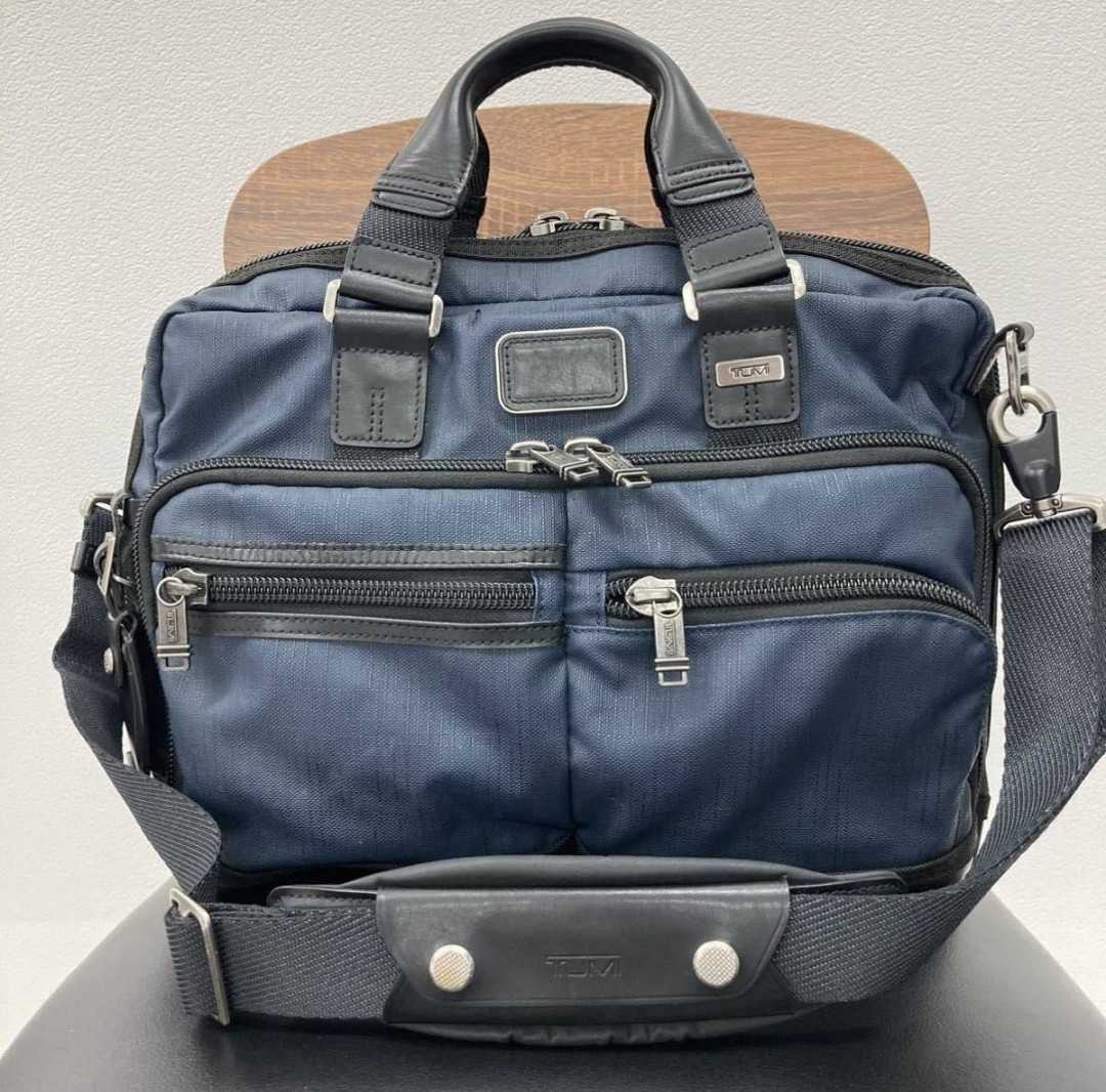 TUMI ビジネスバッグALPHA BRAVO ANDERSEN 滑べる SLIM 美品