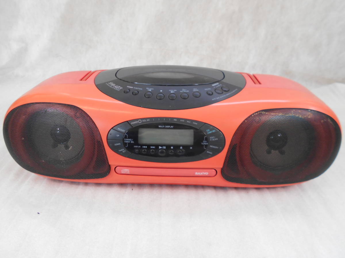美品 完動品 SANYO サンヨー CDラジカセ PH-SZ3