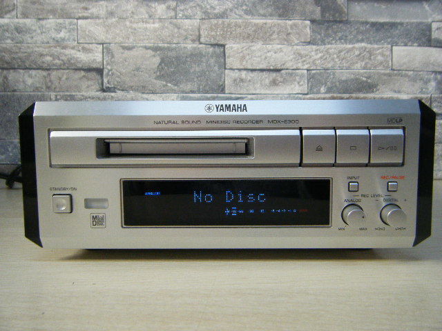 1の24□YAMAHA/ヤマハ MDレコーダー◇MDX-E300◇MDLP対応 20bit DAC