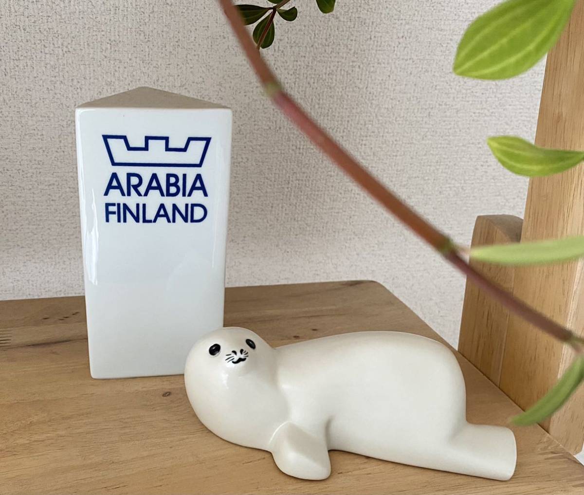 WWF/世界自然保護基金 アラビア アザラシ置物