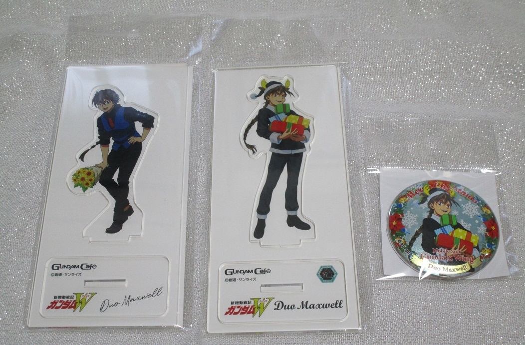ガンダムW ガンダムカフェ クリスマス アクリルスタンド