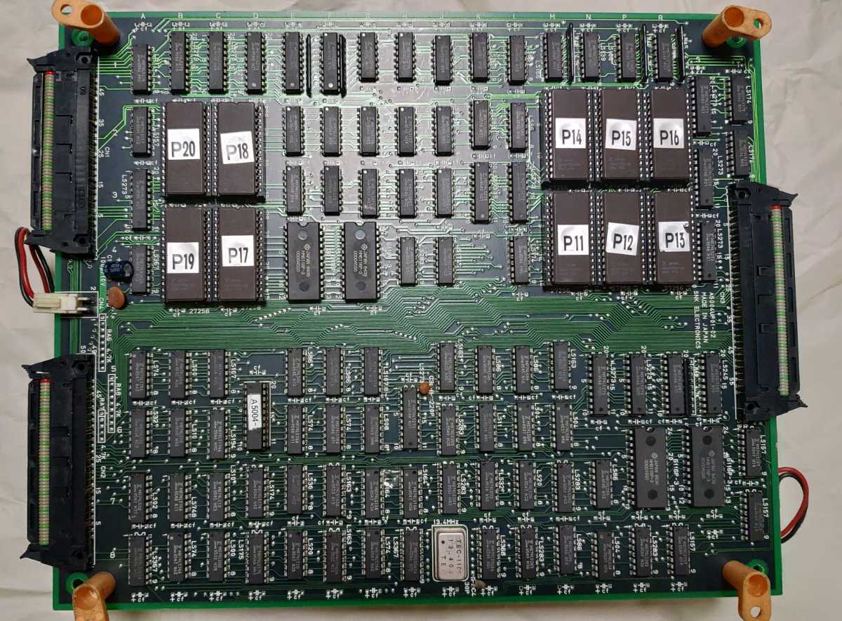 SNK 怒 IKARI 基板 怒 SNK AC ikari warriers アーケードゲーム基板