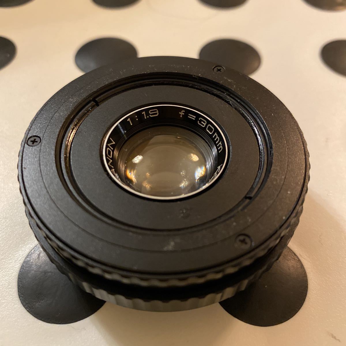 konica hexanoe 30mm F1.9 ライカL39 改造 パンケーキ