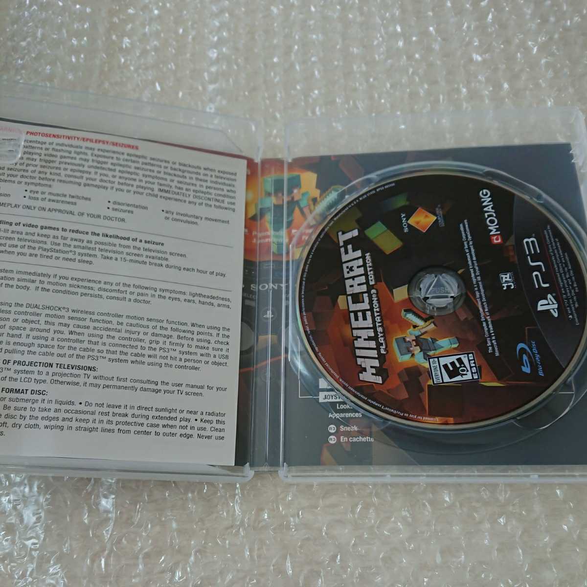 Ps3ソフト マインクラフト Minecraft 北米版 海外版 マイクラ 動作確認済 送料無料 の落札情報詳細 ヤフオク落札価格情報 オークフリー スマートフォン版