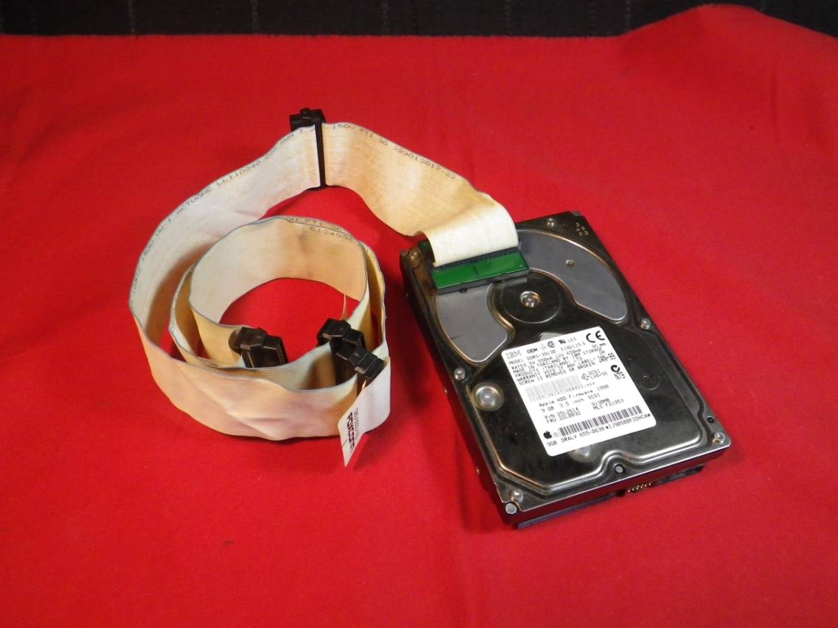 ☆ジャンク・SCSI HDD 9G OLD MAC内蔵ハードディスクドライブ