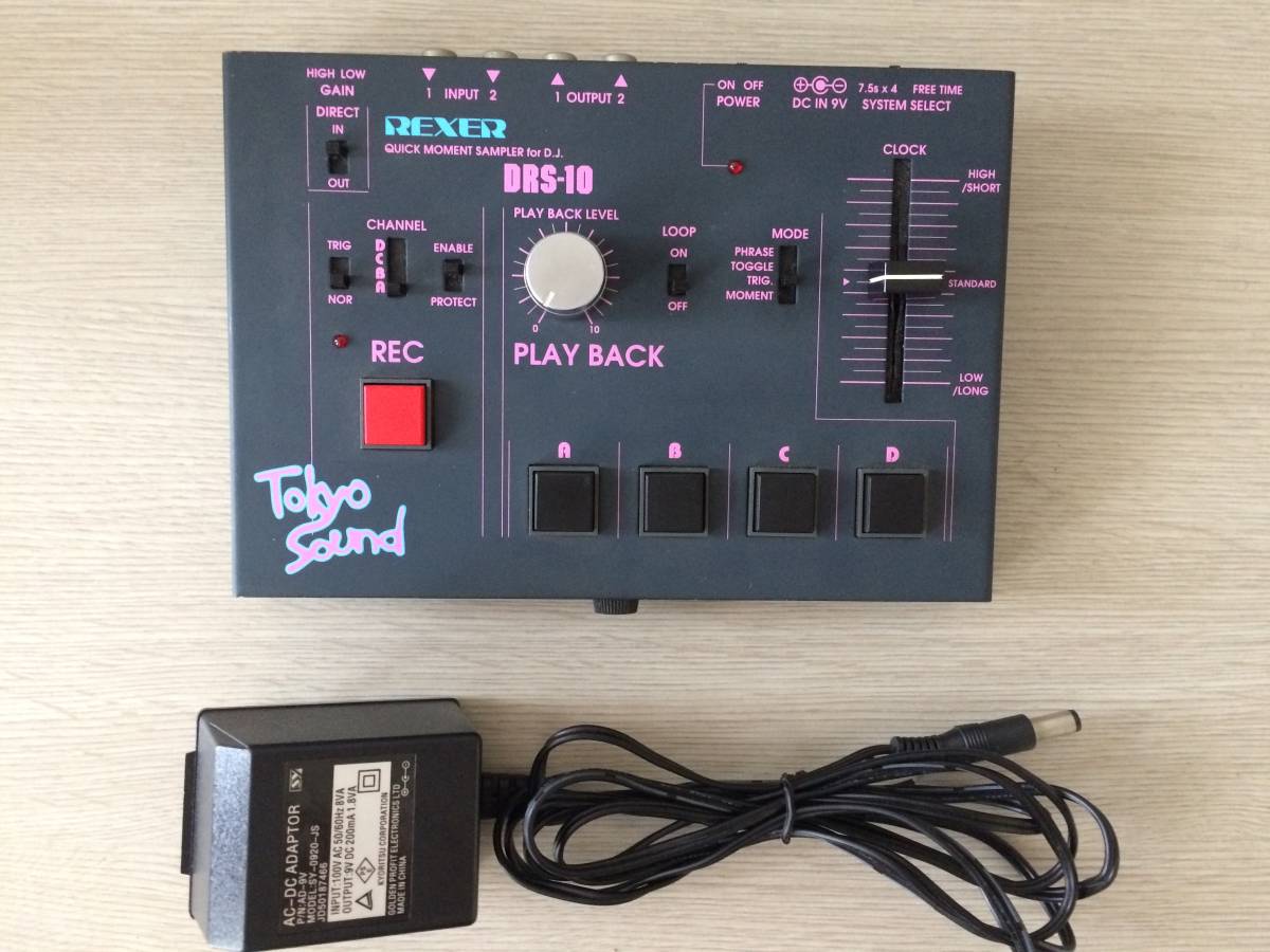 新品未使用　Tokyo Sound サンプラー DRS-10 Tokyo Sound DRS-10