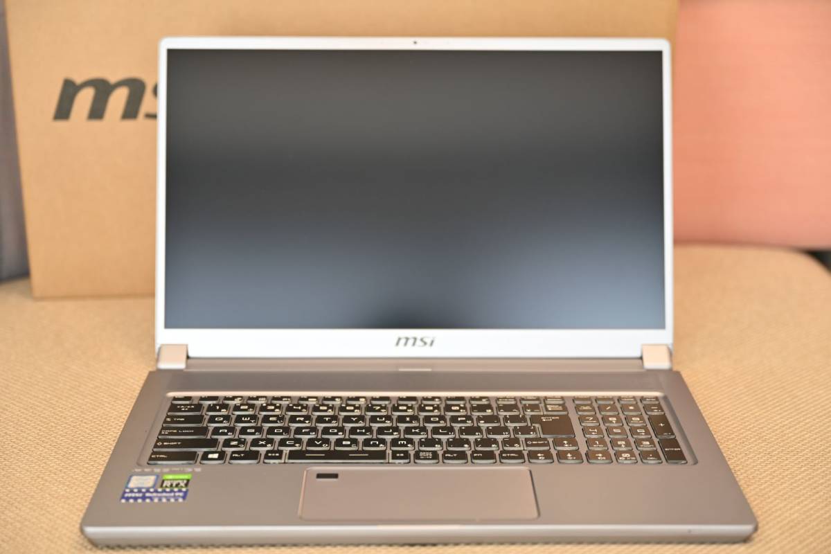 未確認ジャンク】 MSI P75 Creator P75-9SF-1046JP Win10Pro/17.3inch ...