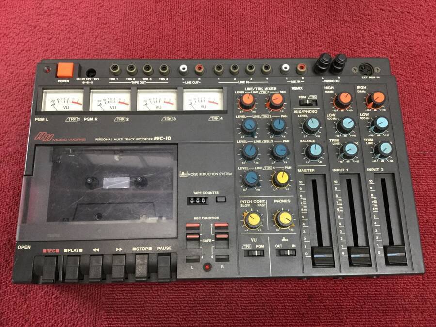 MUSIC WORKS REC-10 整備動作品　マルチトラックレコーダー お気に入り】 WORKS MUSIC REC-10 MTR マルチトラックレコーダー