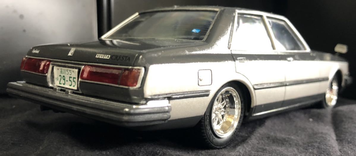 1/24 アリイ 初代 51クレスタ スーパールーセント、ツートンカラー