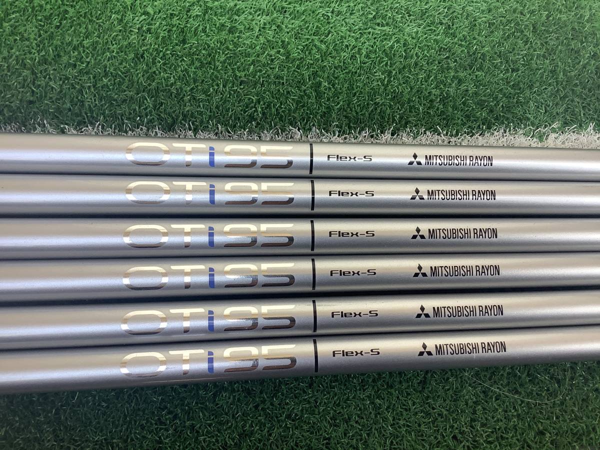 アイアン用カーボンシャフト 三菱レイヨン Oti 95sシャフト 5 ｐｗ用 6本セット の落札情報詳細 ヤフオク落札価格情報 オークフリー スマートフォン版