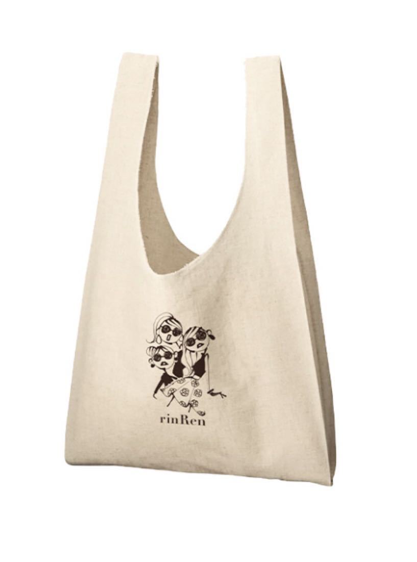新品》REN バッグ （新品】未開封☆リンレン マルシェバッグ エコ  