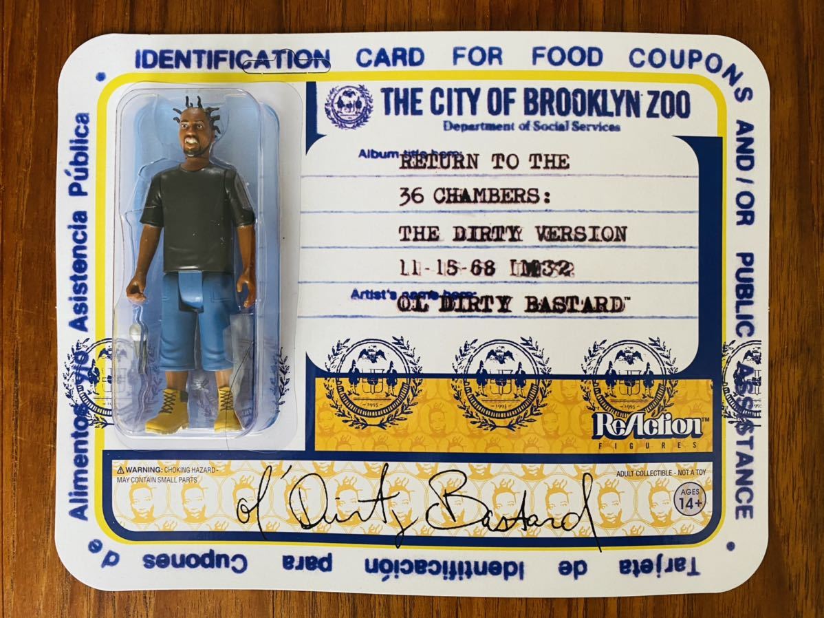 新品】Super 7 Ol' Dirty Bastard ODB Wu-Tang Clan オールダーティー