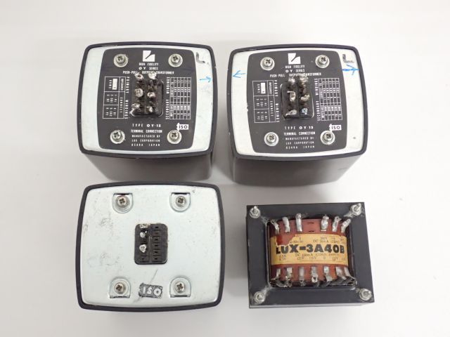 LUXMAN トランス類 OY-15-5K×2/4805/3A40B 4個おまとめ ラックスマン