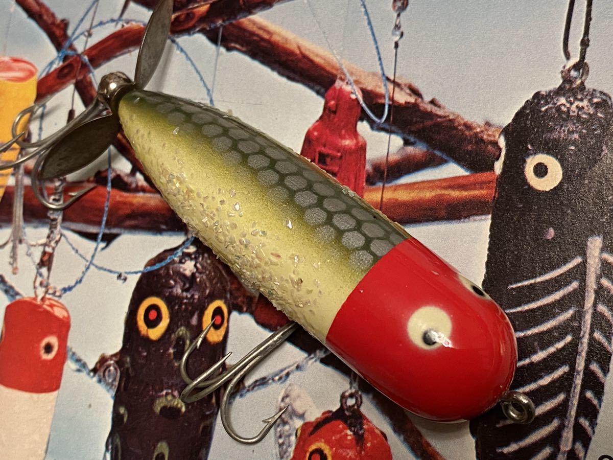 オールドヘドン heddon マグナムトーピード GR 角コーチ 美品 ヘドン マグナムトーピード Heddon MAGNUM TORPEDO J オールドヘドン